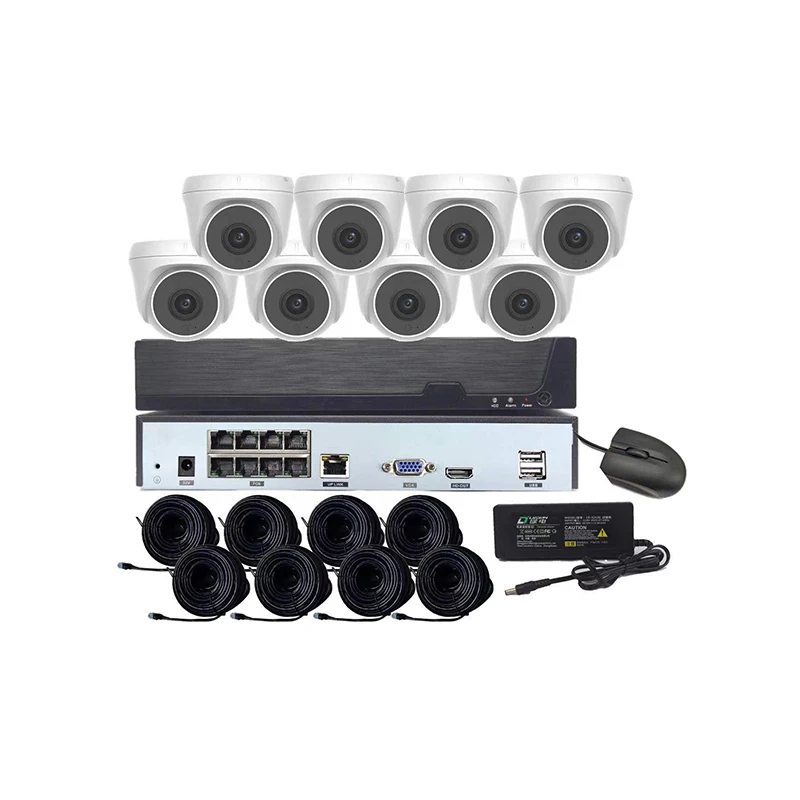Cctv Camera Kits HD H.265 General 3MP POE NVR  KIT 8ch Camera Set Security System NVR Set Camera Kit CCTV Security System