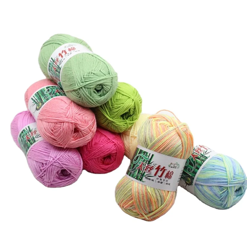 
Baby Hand Knitting Cotton Yarn Crochet Cotton Blended Wholesaler 
