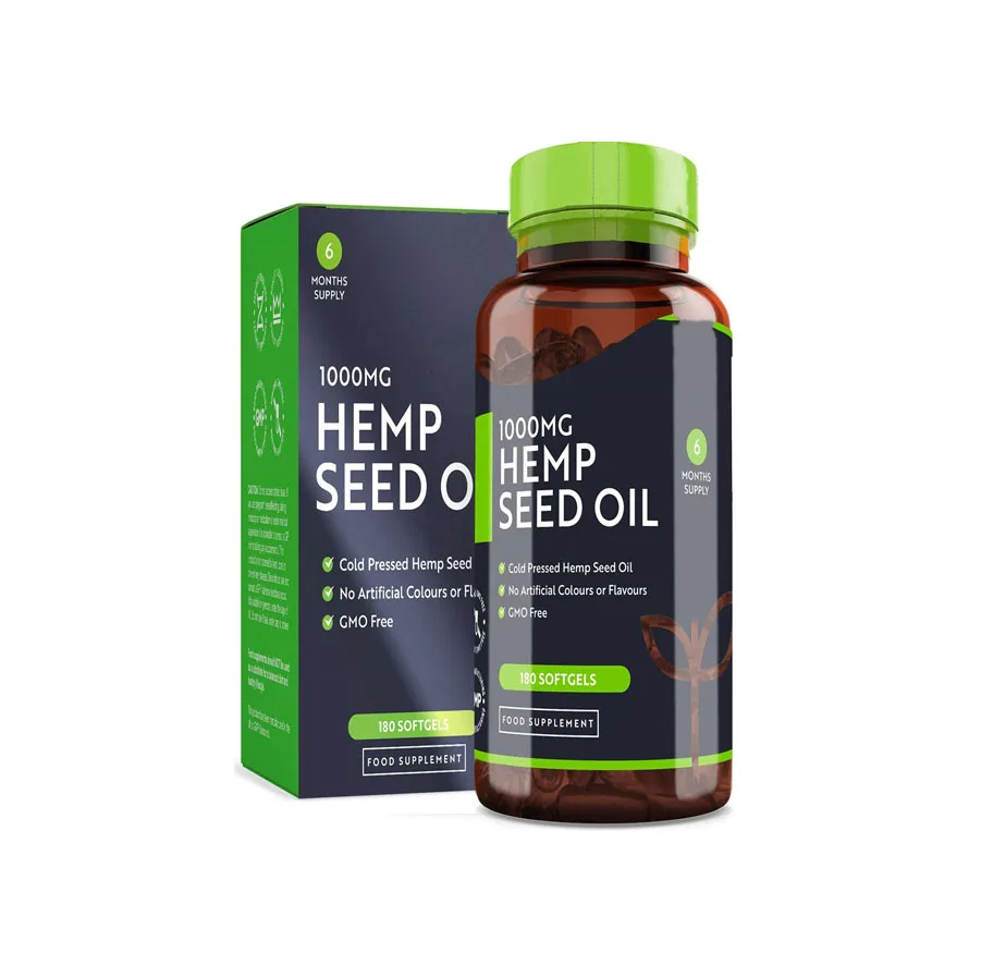 
Health care supplement hemp oil cannabidiol cbd capsules with private label 