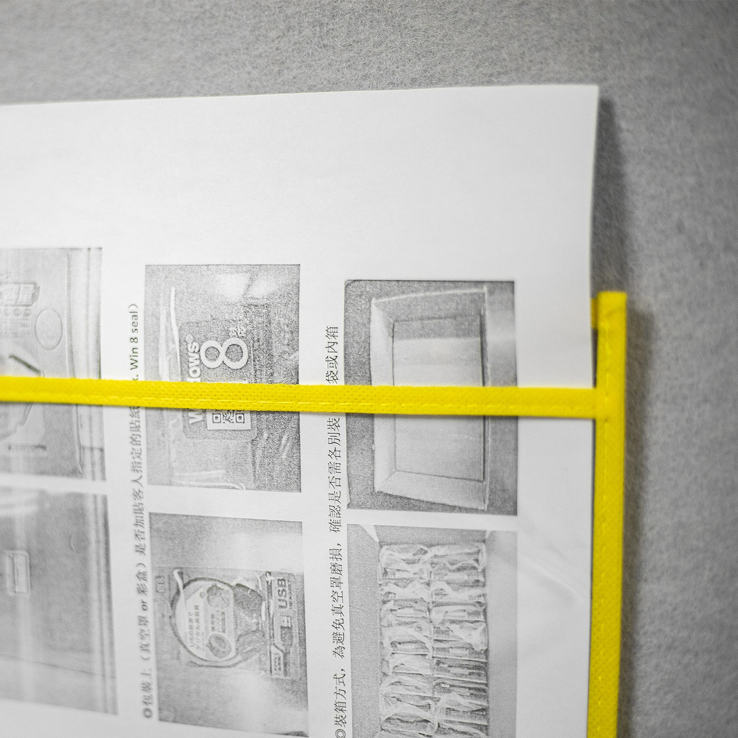 Factory Customization PVC Early Education School Stationery Reuse Writing Pockets One Hole Dry Erase Pocket