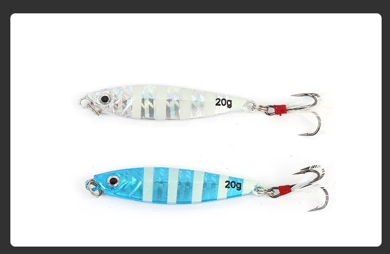 Hot Sale in Europe Fishing Lures Saltwater Sea 20g Decoy Lure Fishing Gear spinners