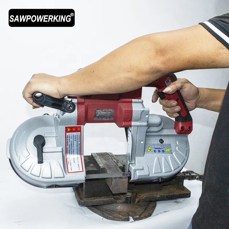 Портативная ленточная мини-пила для резки металла из ПВХ