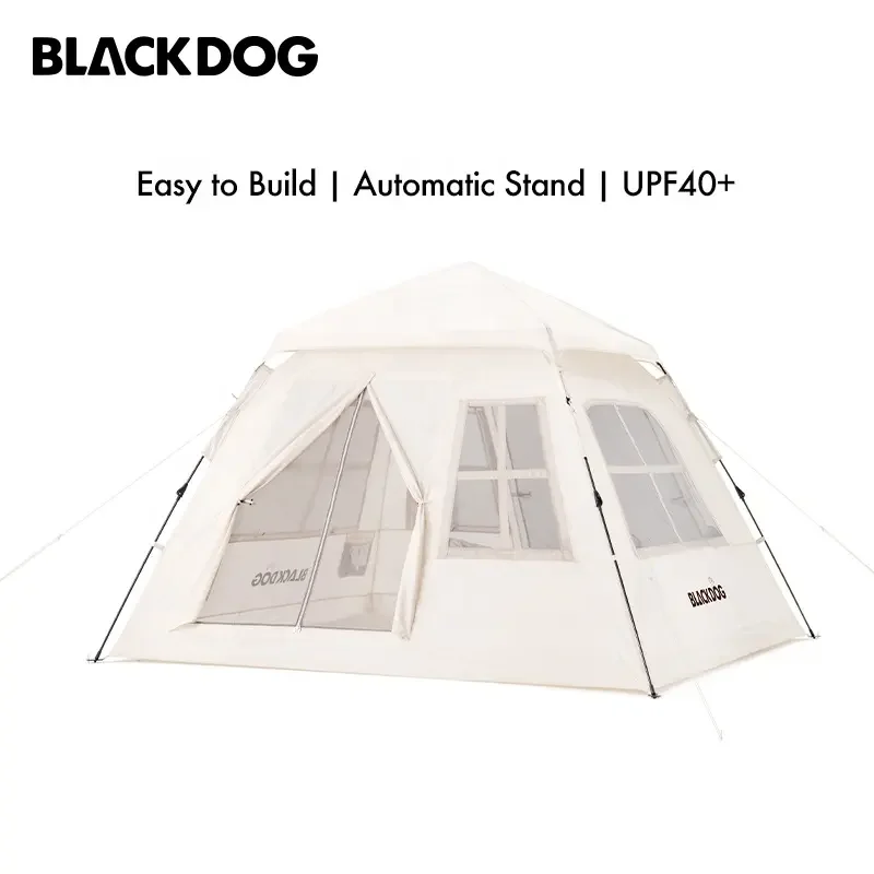 Blackdog outdoor vinyl tent camping portable gear camping thickened against heavy rain