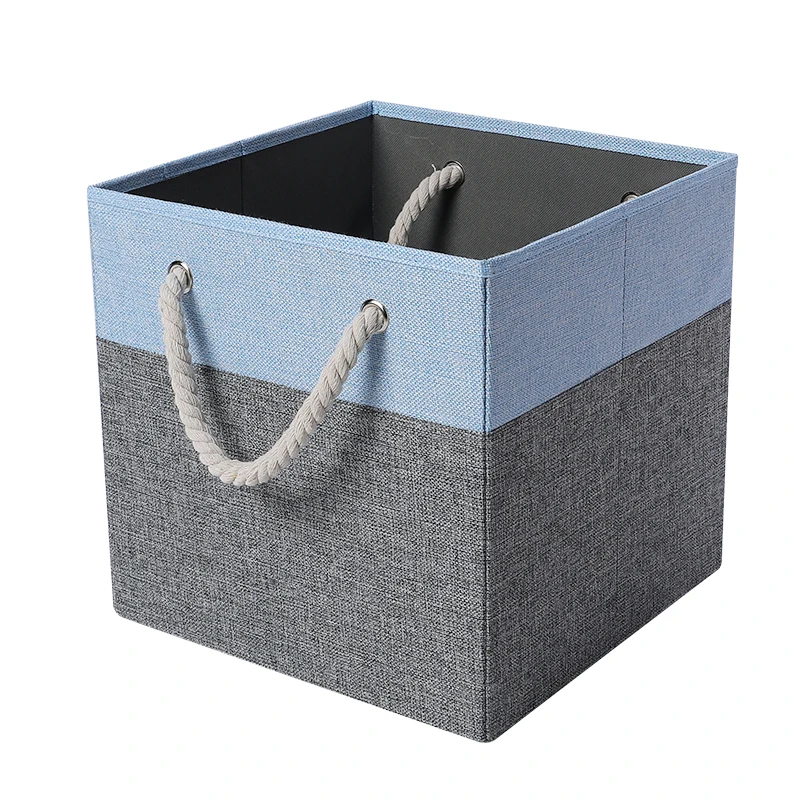 Amazon Hot Sale Fabric Storage Boxes Folding Clothes Storage Boxes Shoe Organizers for Kids