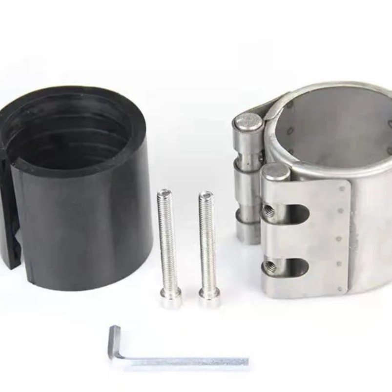 DN150 ss316 Pipe Repair Clamp Stainless steel 300 series pipe saver pipe repair clamp