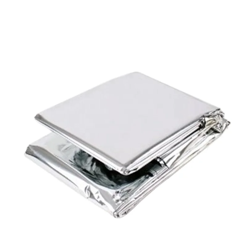 Factory Directly Supply Lightweight Sliver Professional First Aid Emergency Thermal Blanket For Patient
