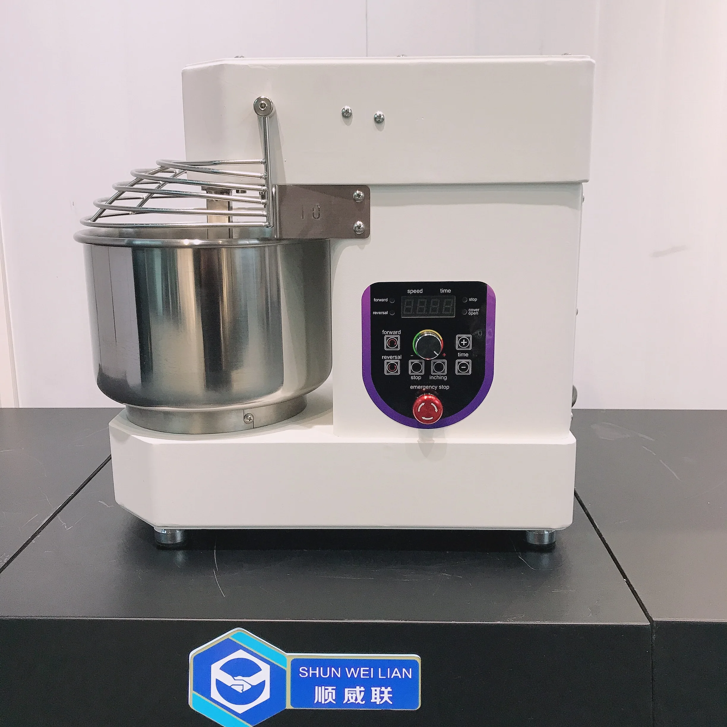 household bakery flour mixing 10L spiral mixer dough mixer