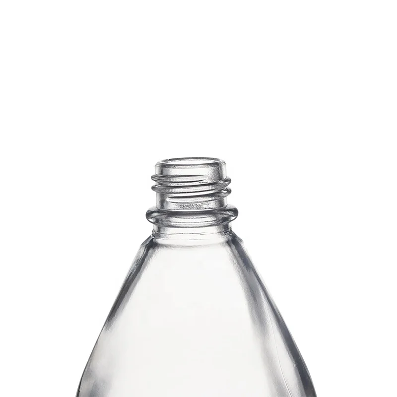 Berlin Packaging Water Drop Shape Coffee Tea Bottles 100ml 150ml Drink Juice Milk Beverage Wine Glass Flask Bottle