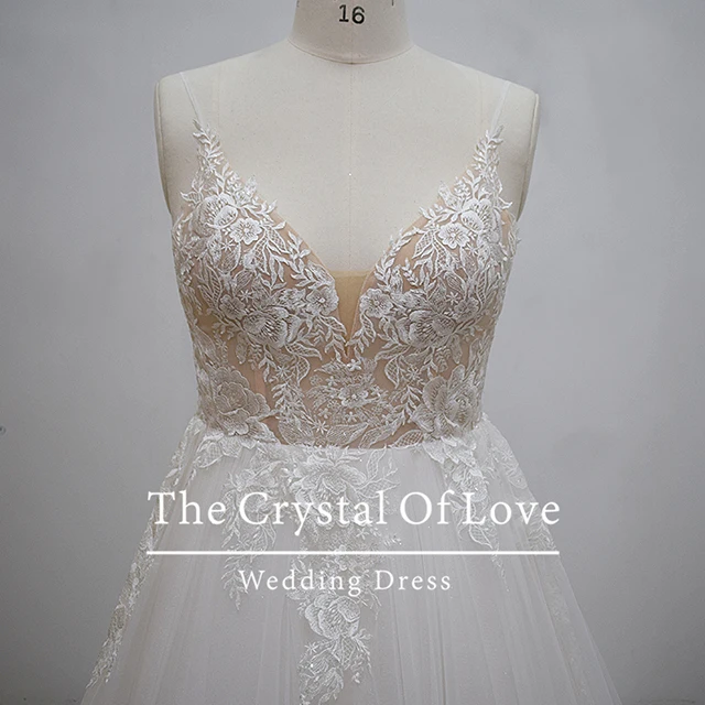 Кружевное свадебное платье сексуальное кружевное бальное