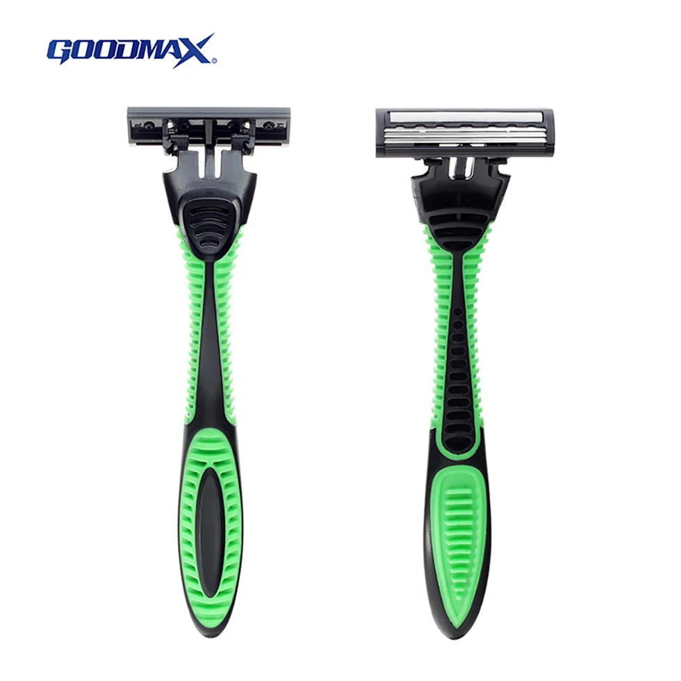 High Quality Custom Razor Manufacturer Hot Sale Triple Disposable Blade Razor Men Face Razor