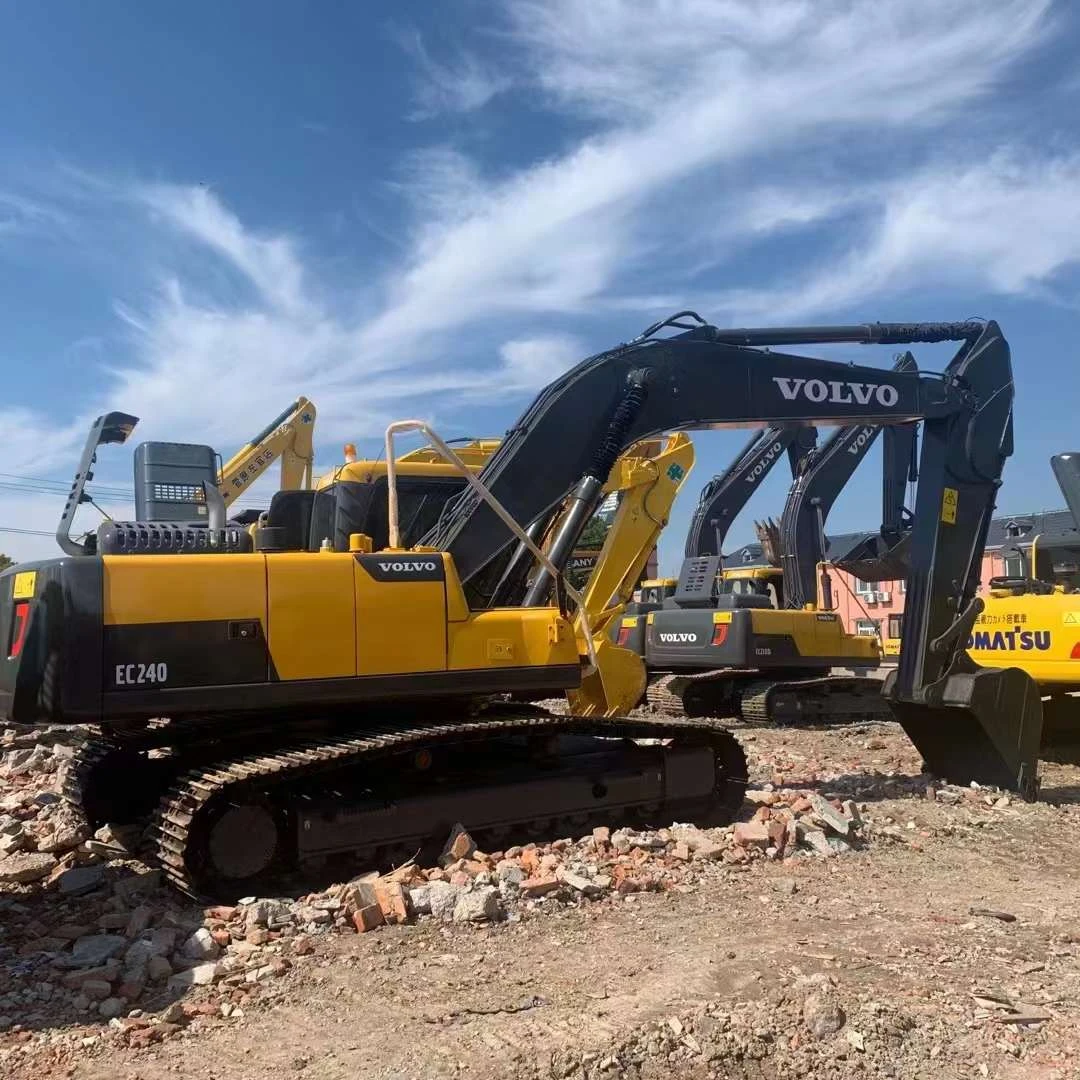 Volvo Used Excavator 24 Ton Track Excavator EC240 Original Excavator In Cheap Price