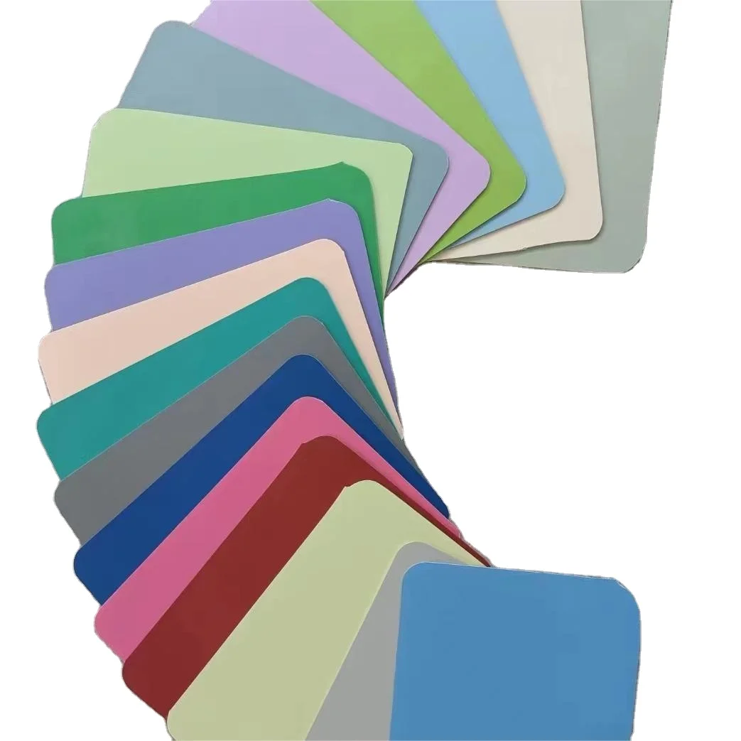 1.0 1.5 mm thickness pure color Homogeneous PVC sheet wall covering materials for hospital operating room