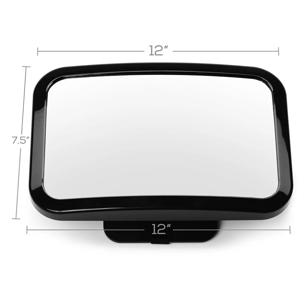 2021 Wholesale Price color box packing safely Monitor Shatterproof Rearview Baby Back Seat Mirror For Car