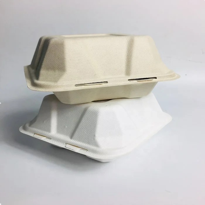Paper Products Top Quality Hamburger Box With Biodegradable Material