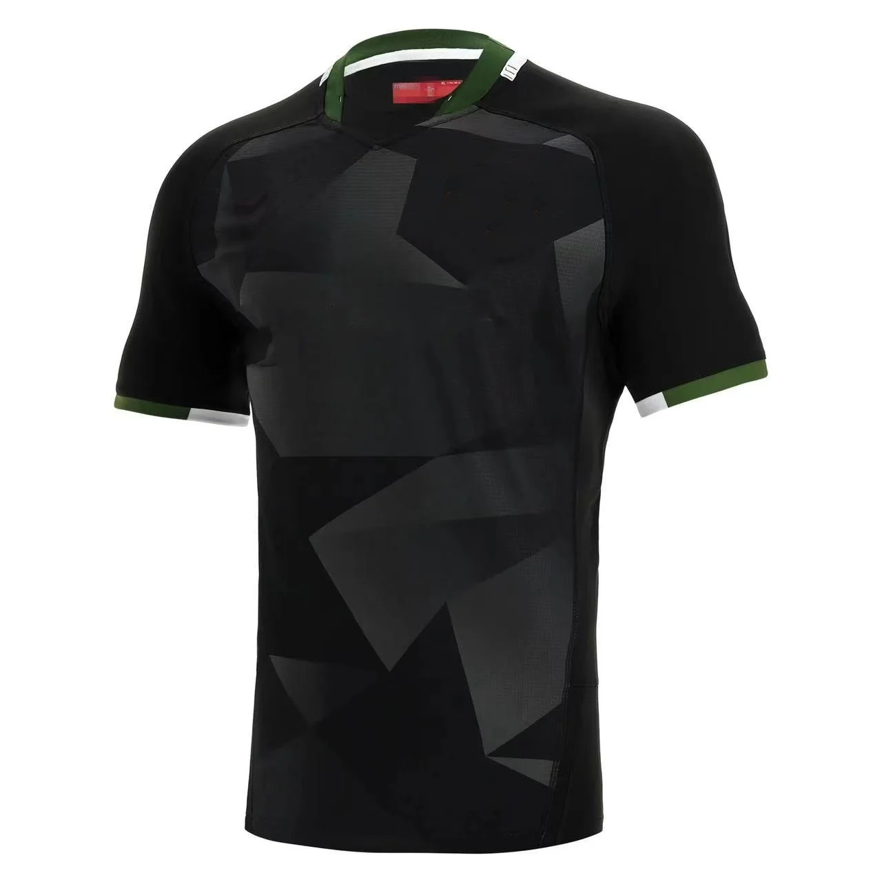 Customized team breathable short sleeved sublimated embroidery breathable loose American olive jersey unisex jersey