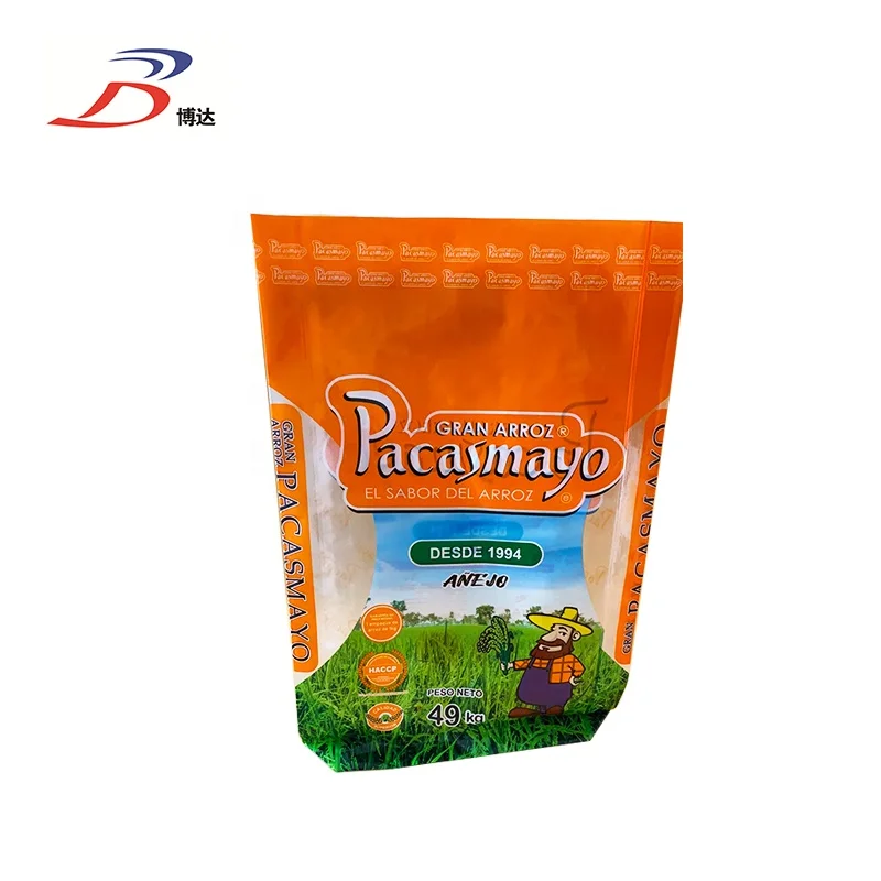 Пластиковый пакет из алюминиевой фольги с квадратным дном