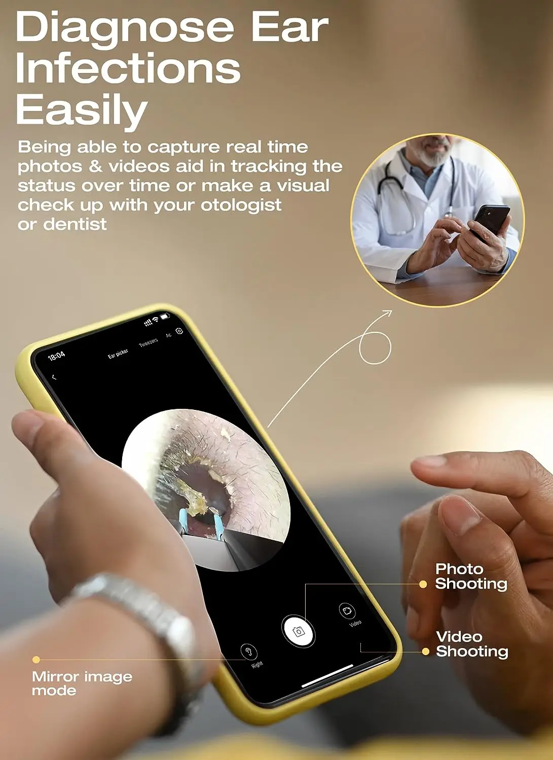 Note 5 Pro Ear Wax Removal Tool Ear Cleaner With Camera Wifi Pick Endoscope Gift