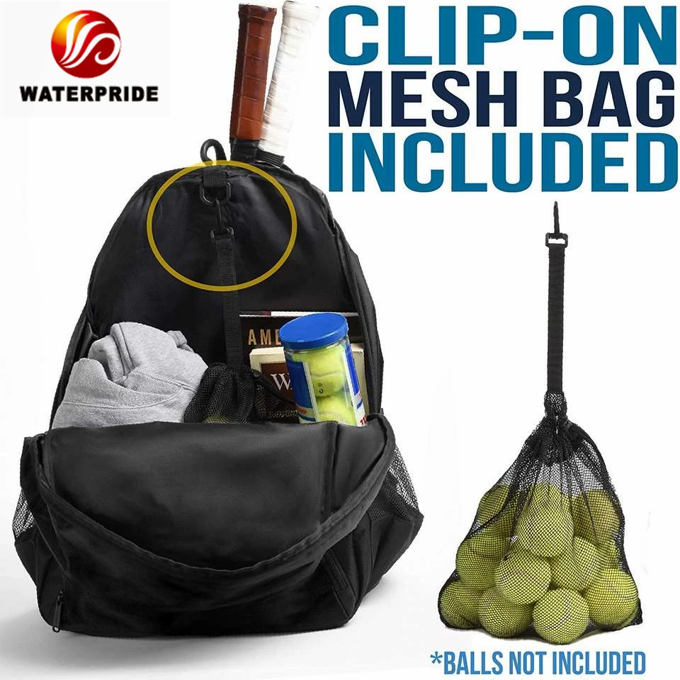 Customized 2023 Tennis Bag Holds 2 Rackets in Padded Compartment tennis bag high quality tennis backpack racket bag