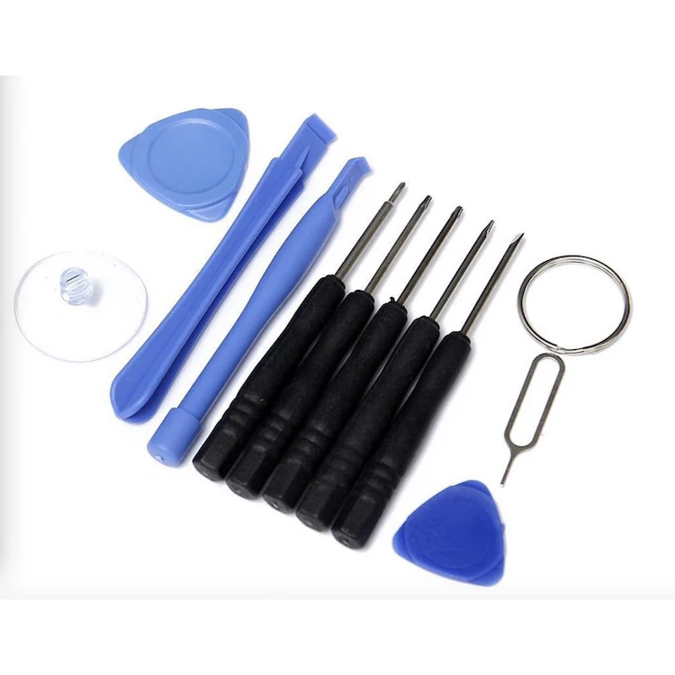 Smartphone Opening Pry Set Screwdriver Hand Tools 11 in 1 Disassemble Tools Mobile Phone Repair Tools Kit