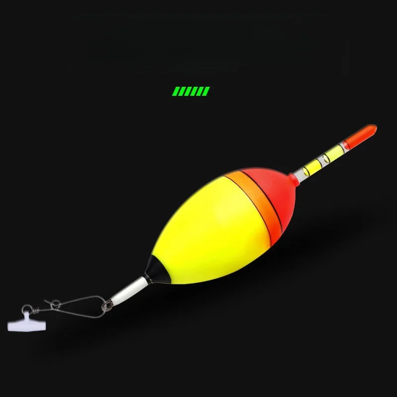 Wholesale Plastic72MM Head Swivel Hooked Snap lock fishing Sliders High-strength Sinker Slides Swivels for Braid Fishing Li