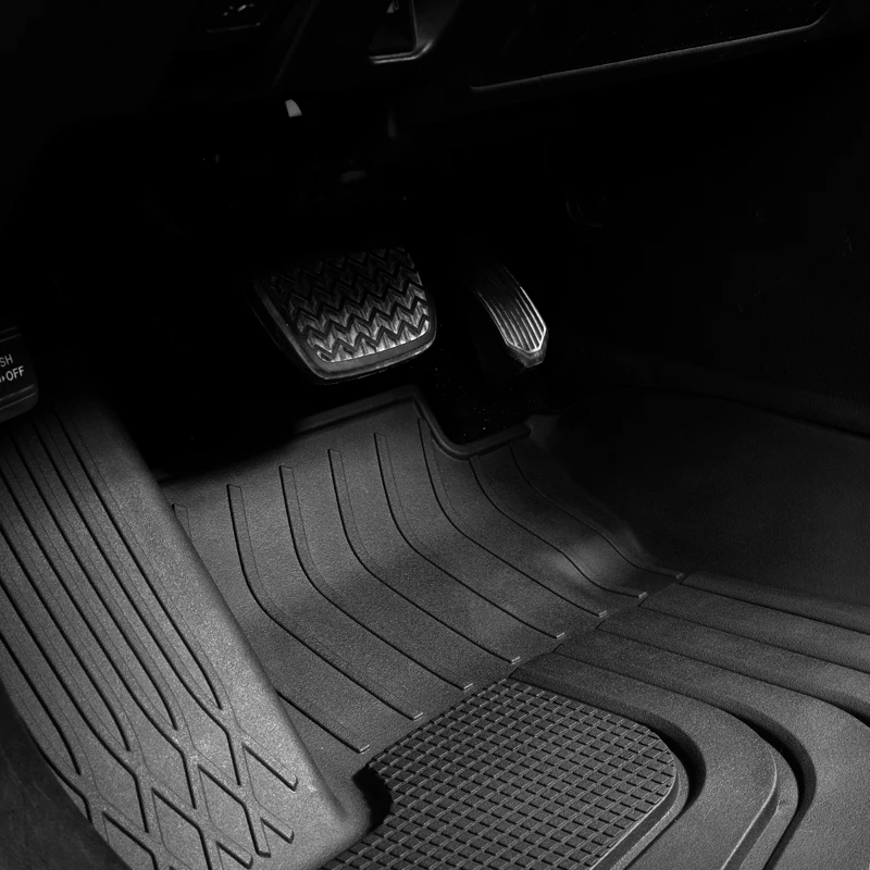 Auto Accessories Universal Car Mat Floor Foot Mat Full Set for Toyota High lander