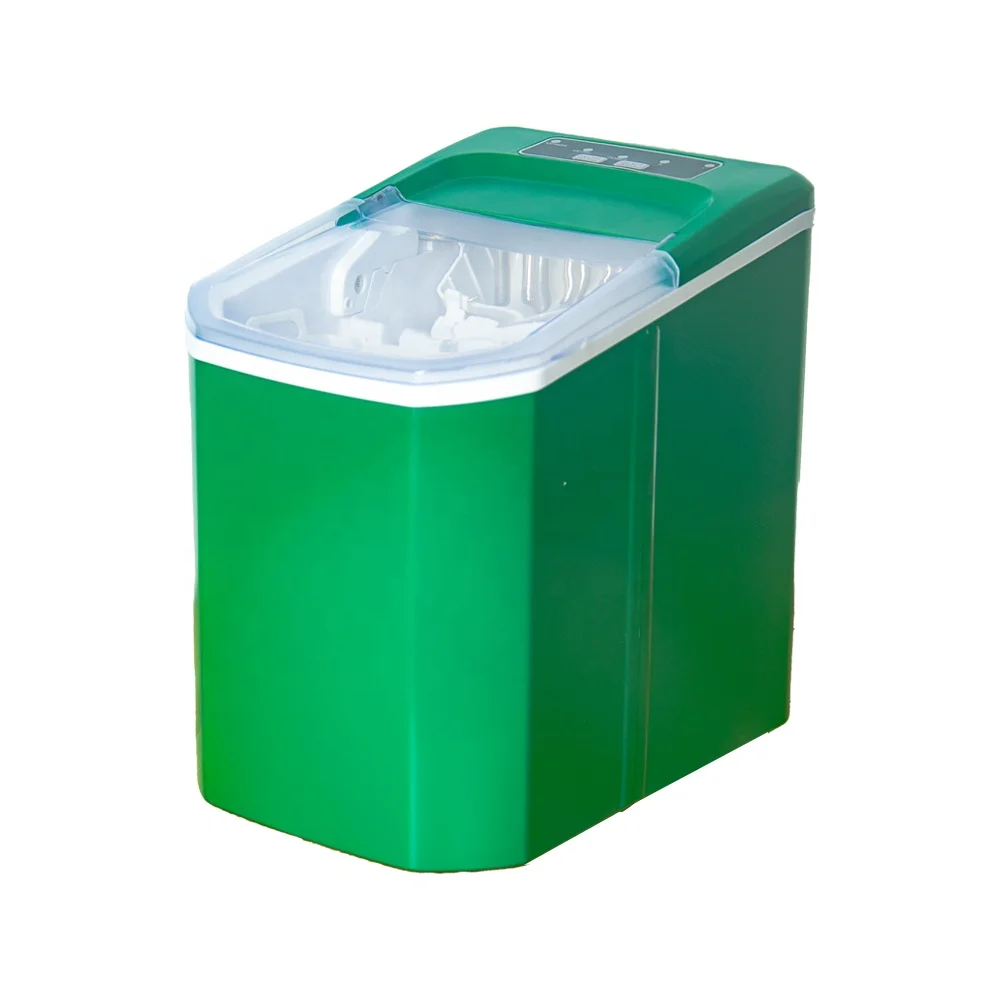 Ice Maker Machine for Countertop Self-Cleaning Function 10-12kgs/24H Portable Ice Maker 9 Cubes Ready in 6-10 Mins Compact Ice