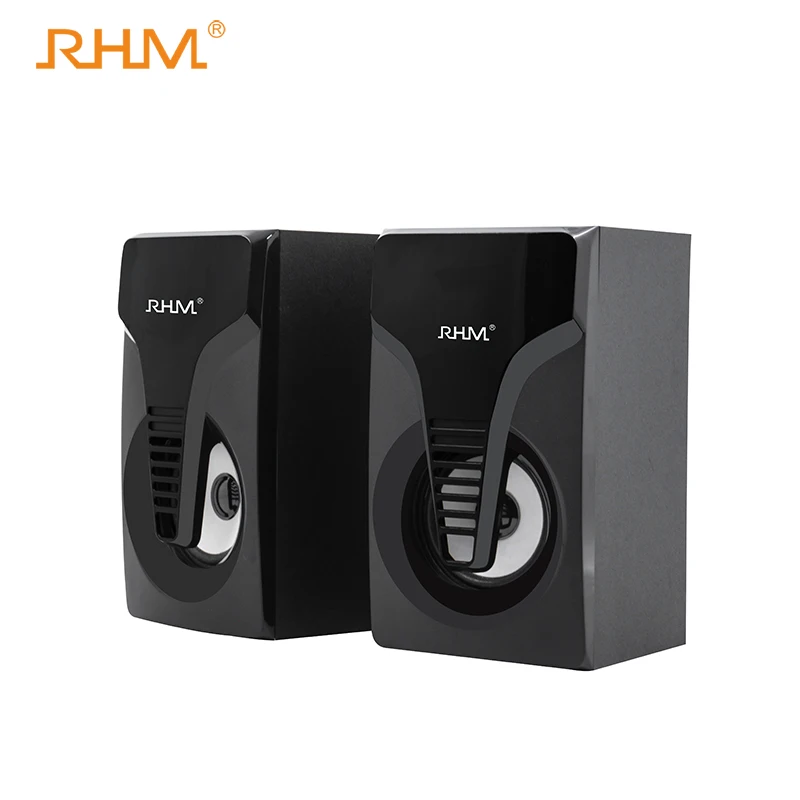 РХМ RM-9151 2,1 деревянный ящик компьютерный динамик со светодиодной подсветкой для домашнего кинотеатра