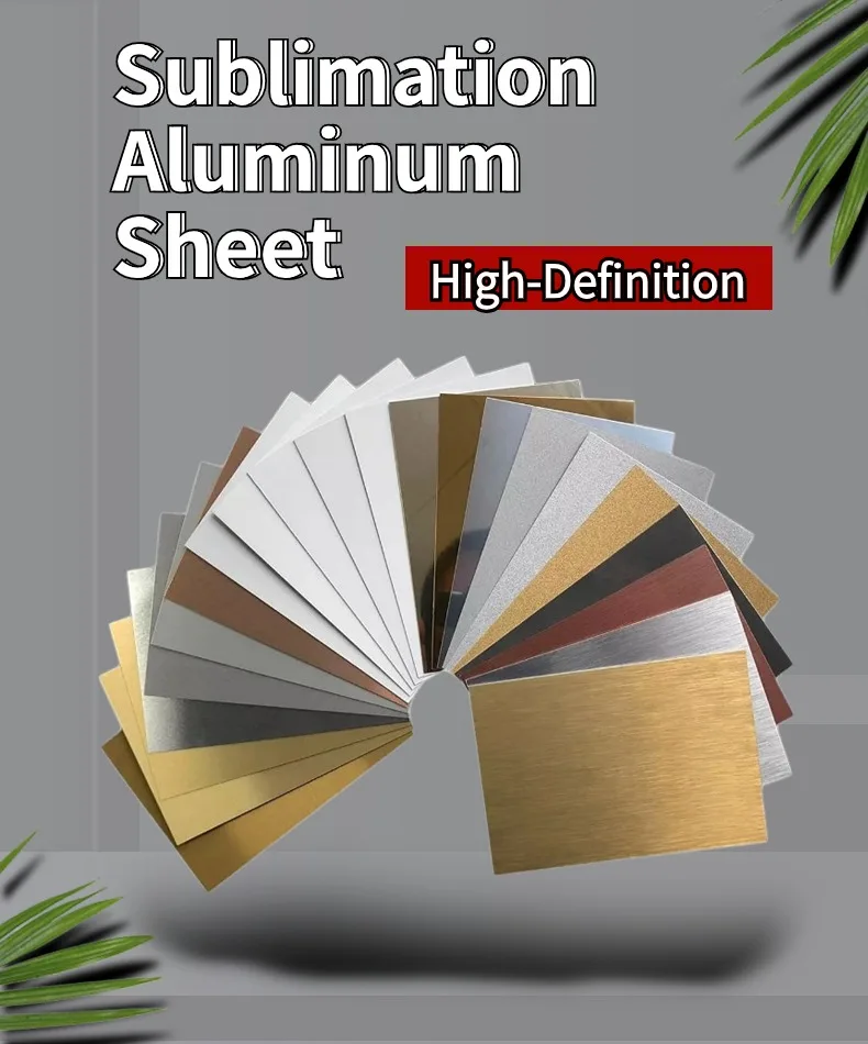 Wholesale Bulk 15*20Cm 15*20Cm 20*30Cm Pure White Sublimation Metal Blanks Aluminum Sheets