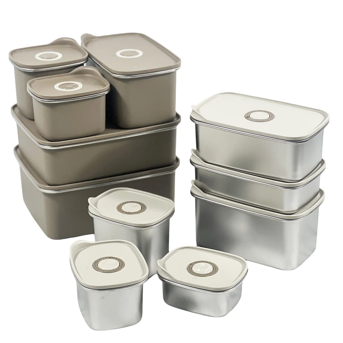 Zhongte SUS 304 Food Storage Container Lunch Box Metal Multifunction CLASSIC Shrink Firm Packing for Sale