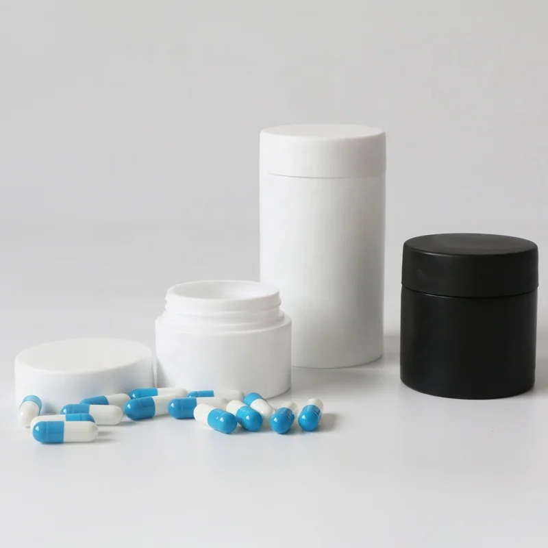 E-better  60ML 100ML  220ML Empty Vitamin Supplement Bottles HDPE Plastic Capsule with Child anti-proof CAP