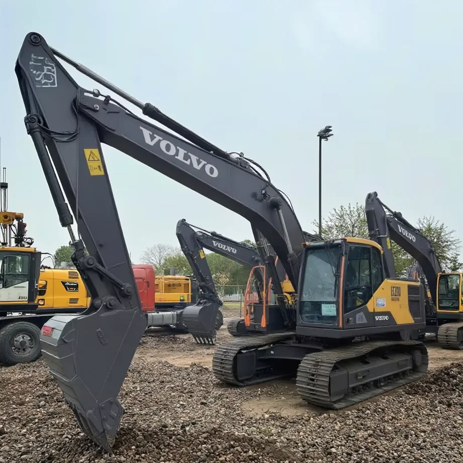 Volvo ec200 оригинальный бренд Sweden по дешевой цене экскаватор 99% Новый подержанный