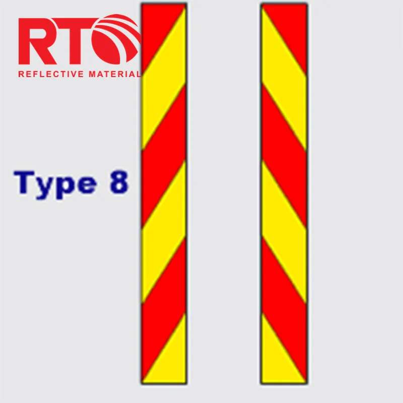 
Prismatic Reflective Chevron Panels For Truck 