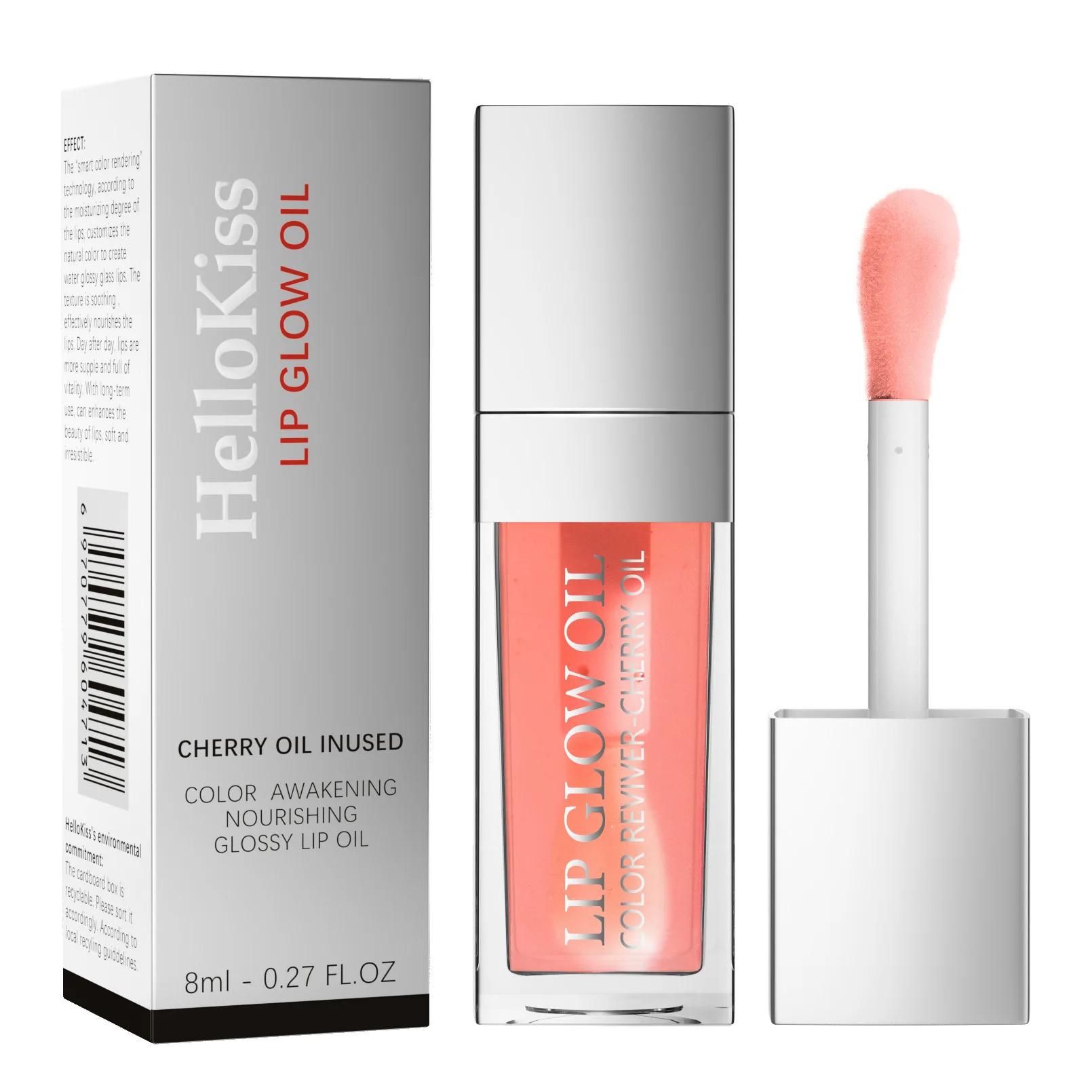 Most Popular Clear Fashion 6ml Crystal Jelly Moisturizing Lip Oil Plumping Lip Gloss Sexy Plump Lip Glow Oil