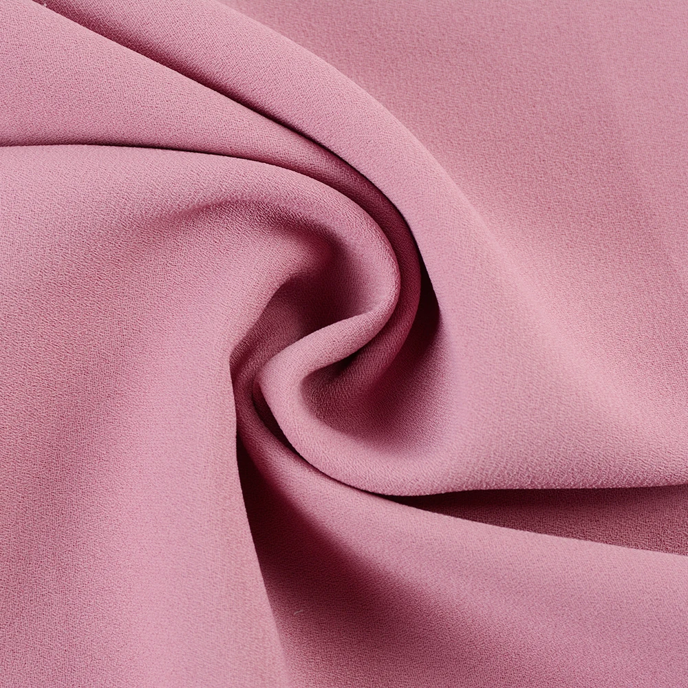 New Arrival GGT Dyeing Gorgette Polyester 75d Chiffon Crepe Fabric For Hijab