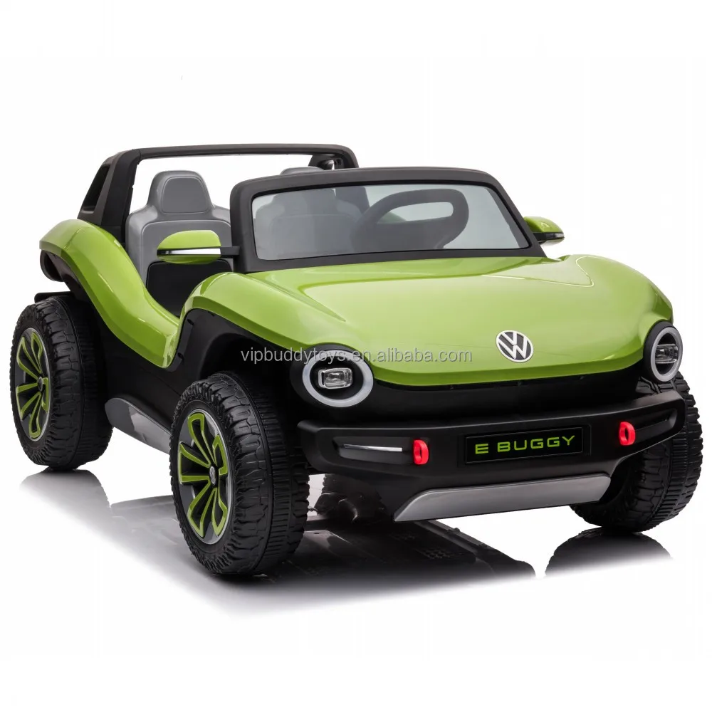 New Licensed Volkswagen ID Buggy Powerful Four Wheels 12V Battery Ride on Drive 2 Seats Big Kids Electric Car for 12 Year Old