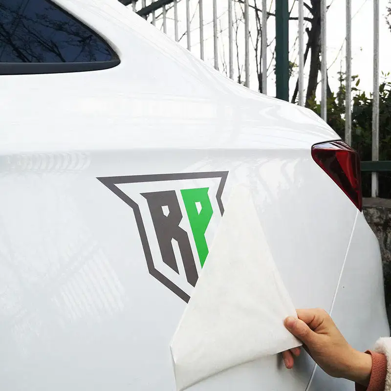 Outdoor UV Resist Customized Waterproof Logo Die Cut Car Window Vehicle Bumper Vinyl Decals for Large Size Banner Sticker