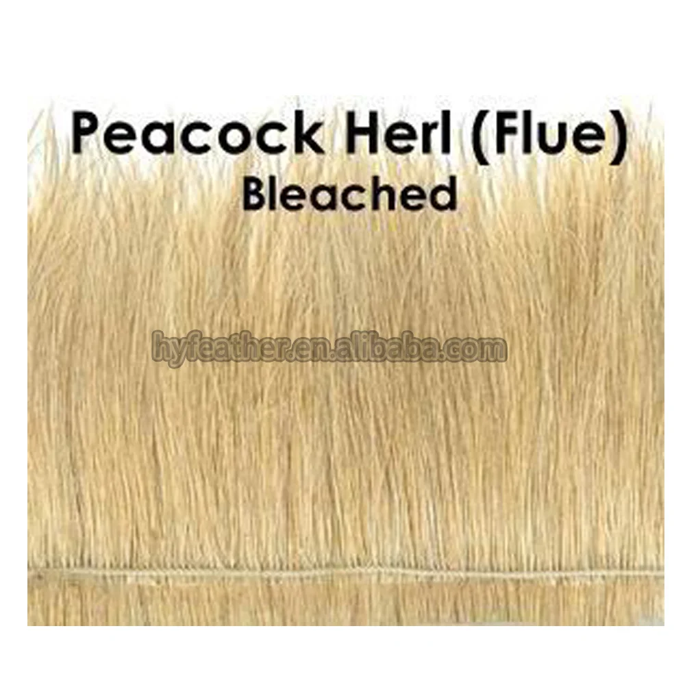 #300 Peacock Herl Strung Nat.1yd 14-16in 12-14in 10-12in 8-10in 6-8in 4-6in  for Carnival Costumes in Event & Party Supplies