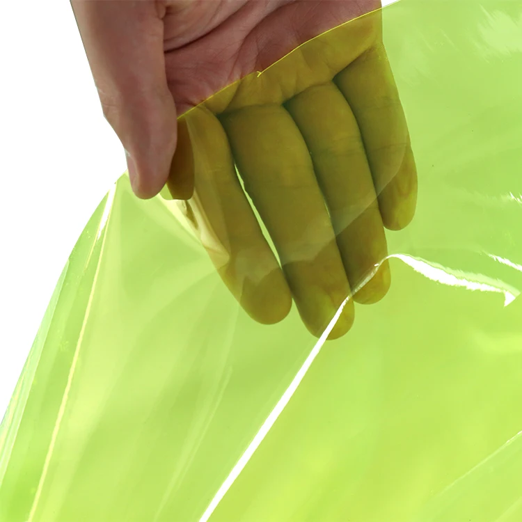 Soft Colorful PVC Plastic Roll Plastic Small Bags for gifts  Makeup Bag PVC film Colorful umbrella Super Clear PVC Film