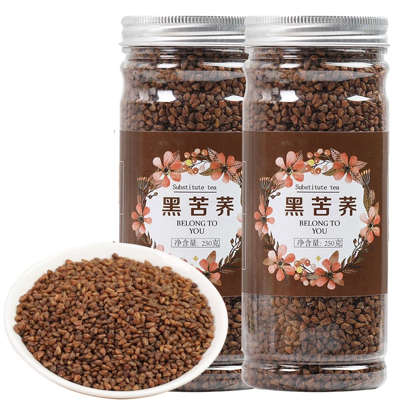 Popular daily drinking light yellow tea chinese bitter black tartary buckwheat tea roasted flavor grain tea