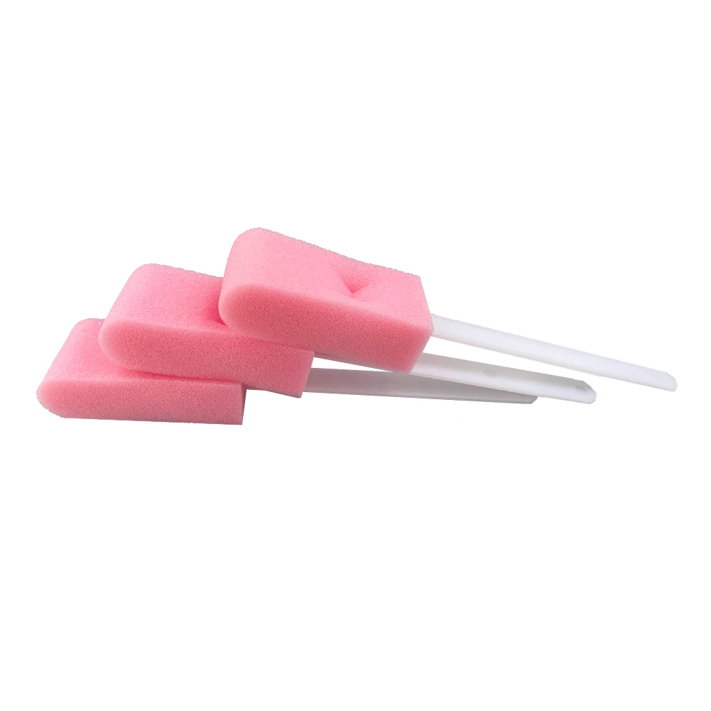 Disposable Surgical Sponge Brush Medical Cotton Body Disinfection Brush for Endoscopy Cleaning High Quality