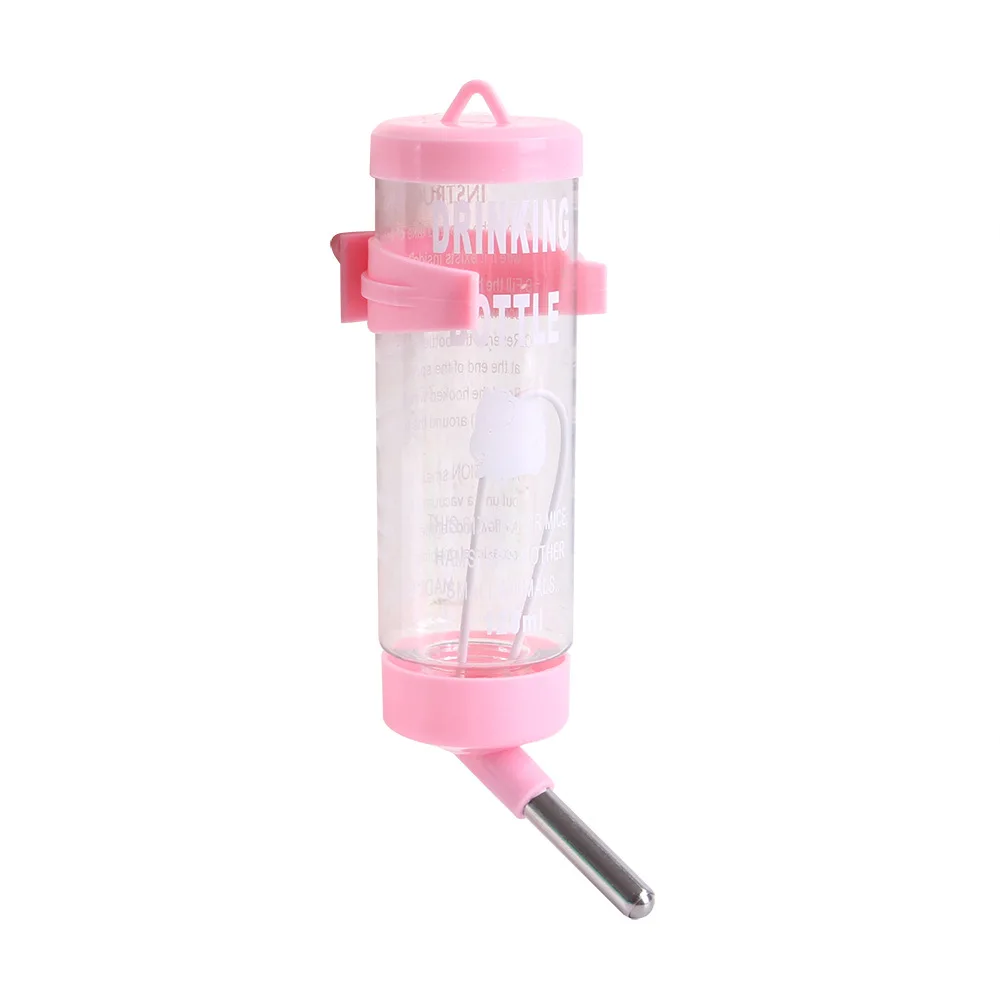 80ml-500ml Rabbit Drinker Hamster Water Bottle Automatic Feeder Hanging Drinker
