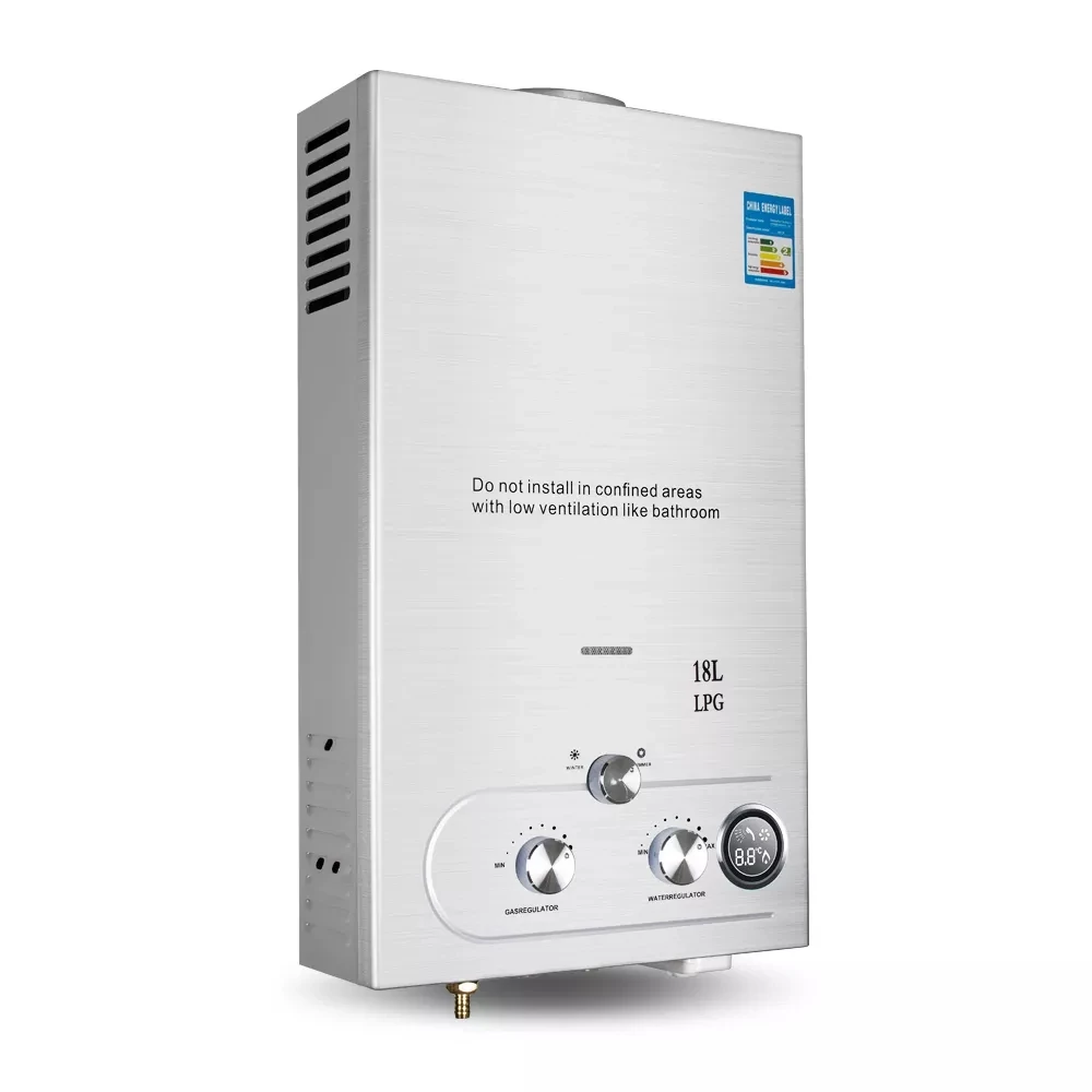 Good Price Gas Water Heater 6-26L Tankless lpg Copper Heat Exchanger Gas Hot Water Heaters for Outdoor