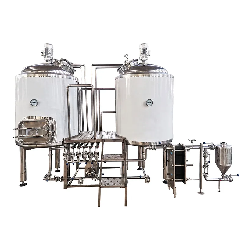200L-300L Stainless Steel Brewery Equipment Double Vessel Beer Brewhouse for Bar Use for Sale