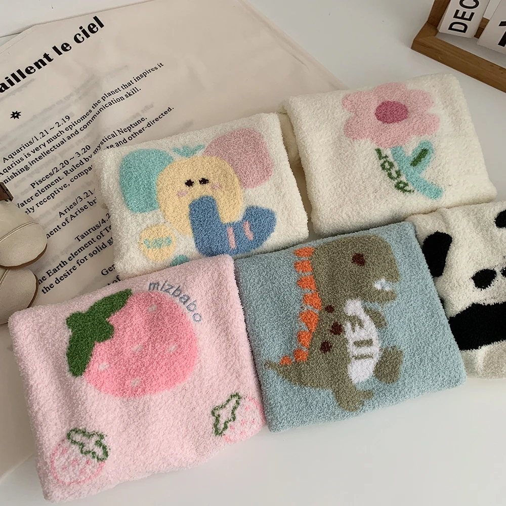 Purorigin Verified Suppliers Kids Clothing Kids Outfits Girls Cute Panda Soft Fleece Winter Warm Knitted Sweaters For Children