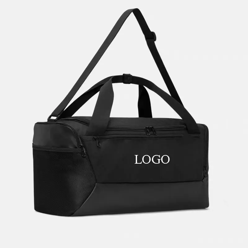 Custom Logo Outdoor Sports Sports Gym Bag Travel Hiking Duffel Bag  Backpack Straps Waterproof Gym Sport Duffle Bag With Logo