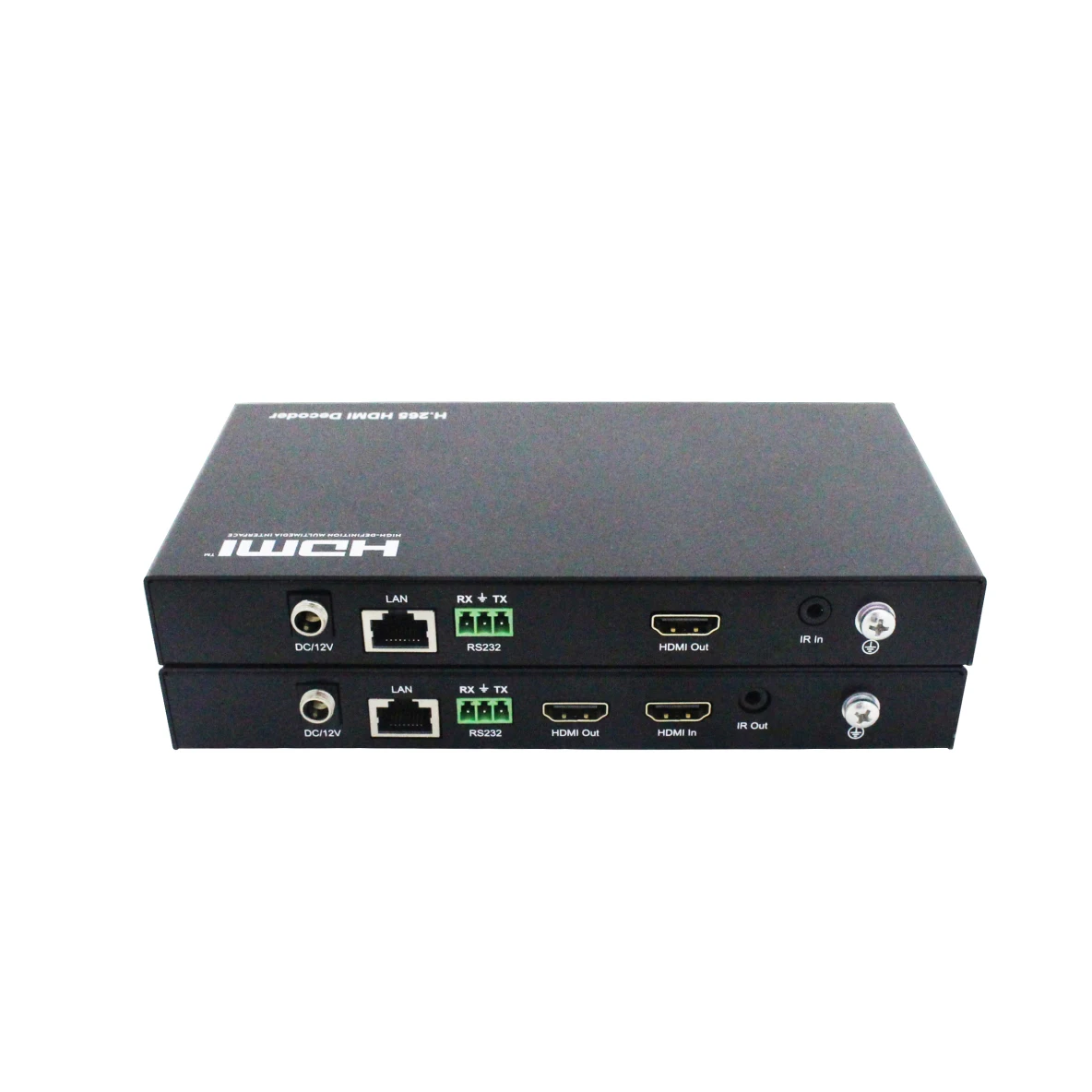 4K H.265 Video Encoder & Decoder Transmitter and receiver extender 120m, support Video Wall, Multi Viewer Matrix