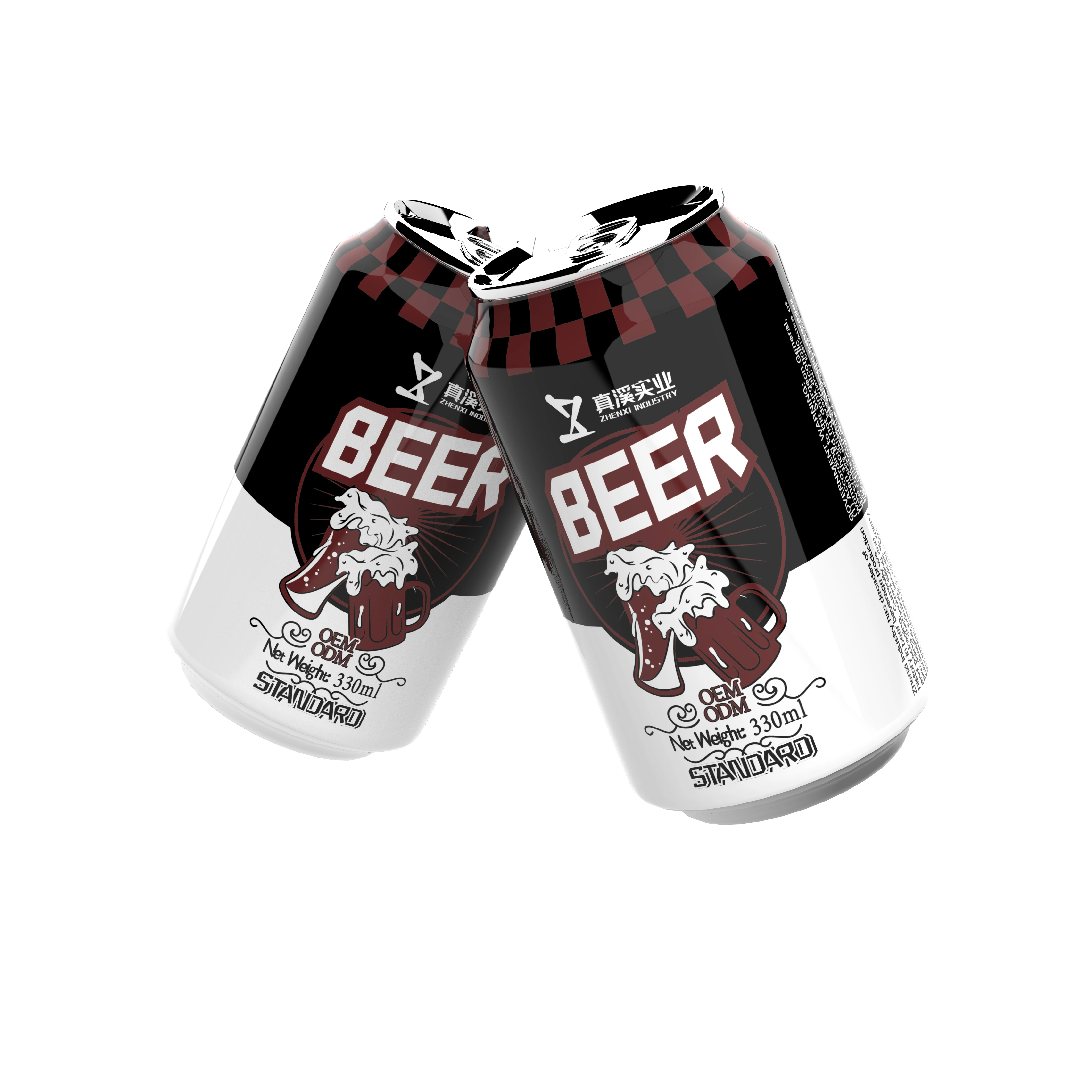 Export-Ready Lager Beer  11.16oz Cans, Alcoholic Beverages, Craft Beer Fermentation Beverage Manufacturer