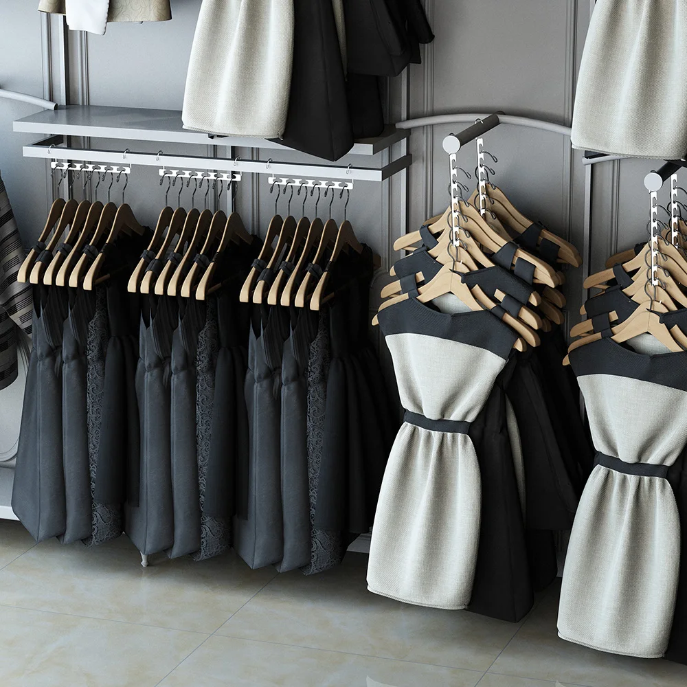 Hot sell cheap strong clothes hanger .cascade hanger/wonder hanger