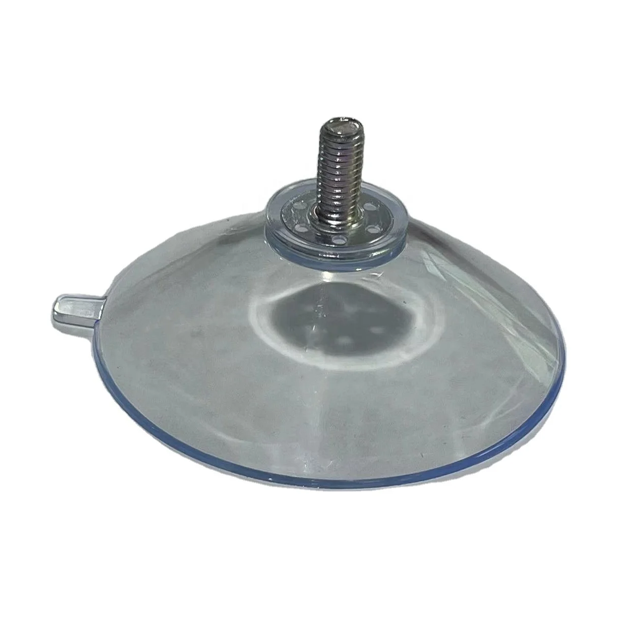 Hao hai 85mm Transparent Ventosas PVC Table Suction Cup with M4 M5 M6 M8 Screw and Nut
