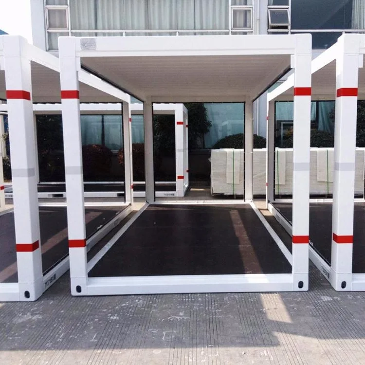 Comfortable and practical modern prefab duplex house